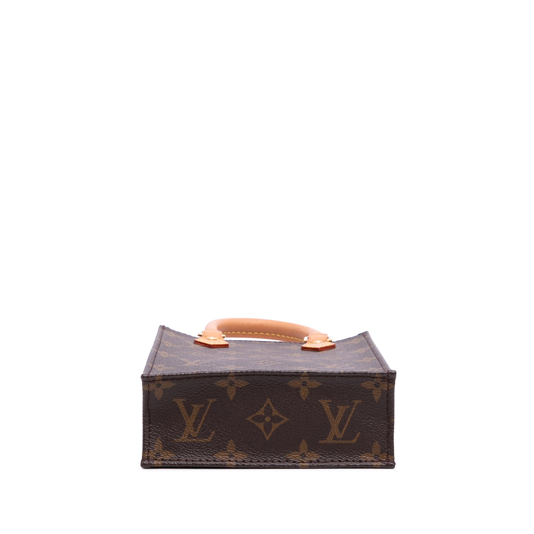 Louis Vuitton Monogram Petit Sac Plat Marron – GABY PARIS Authentique