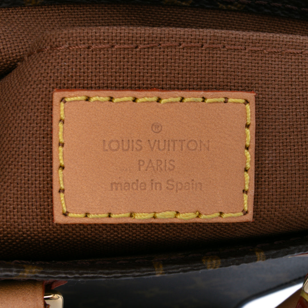 Louis Vuitton Monogram Petit Sac Plat Marron – GABY PARIS Authentique