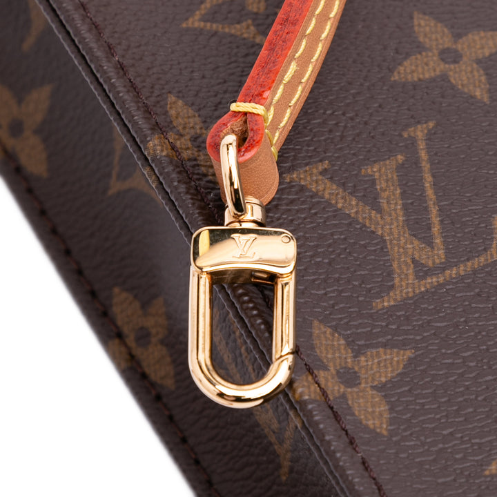 Louis Vuitton Monogram Petit Sac Plat Marron – GABY PARIS Authentique