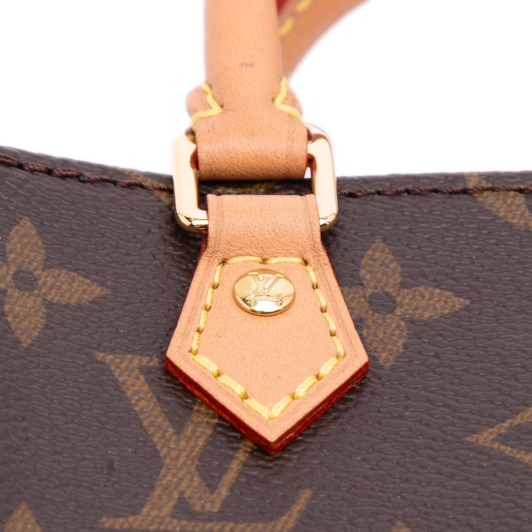 Louis Vuitton Monogram Petit Sac Plat Marron – GABY PARIS Authentique