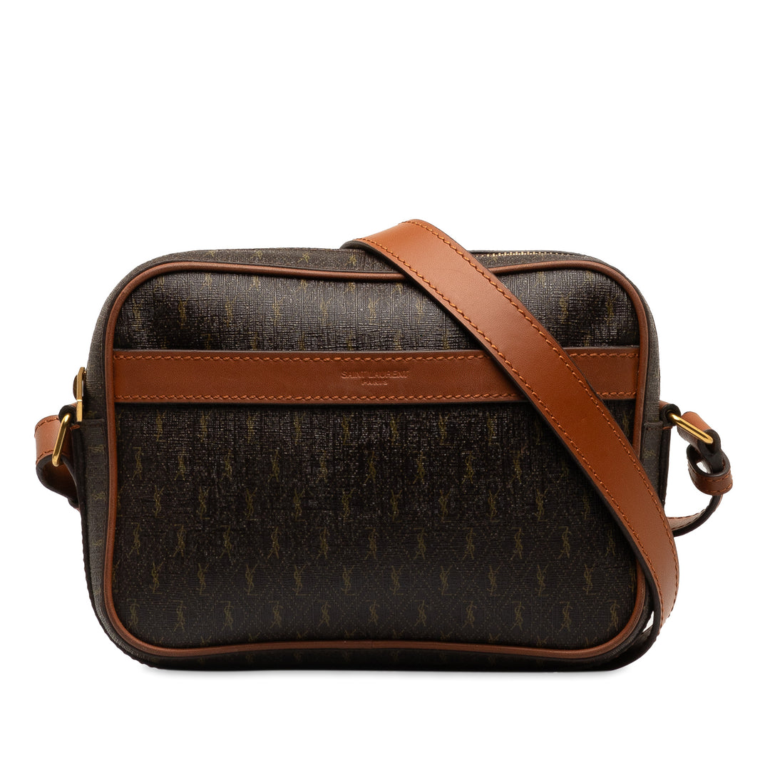 Le Monogramme Camera Bag Brown - Gaby Paris