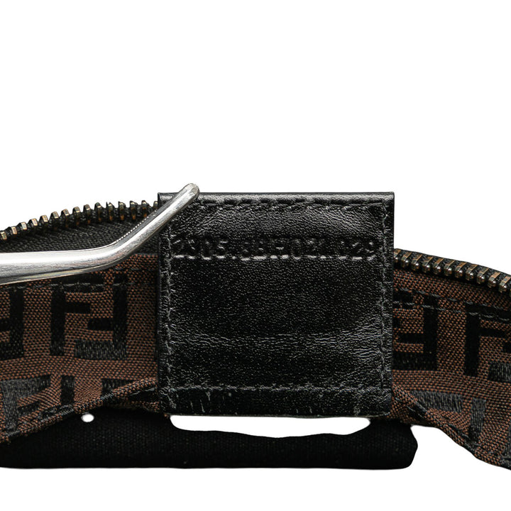 Fendi Cabas Zucchino Marron – vue 5 – GABY PARIS