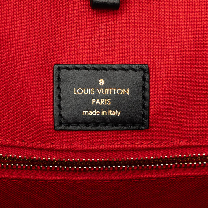 Louis Vuitton Giant OnTheGo GM Monogram Reverse Marron – vue 5 – GABY PARIS