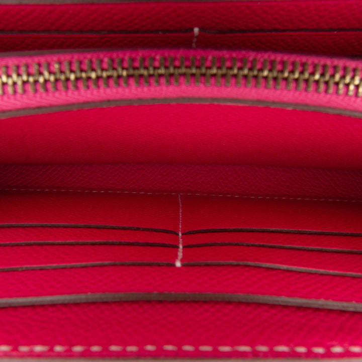 Epsom Kelly Longue Wallet Pink - Gaby Paris