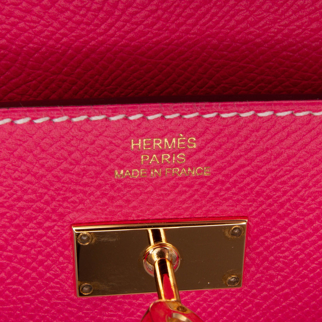 Epsom Kelly Longue Wallet Pink - Gaby Paris