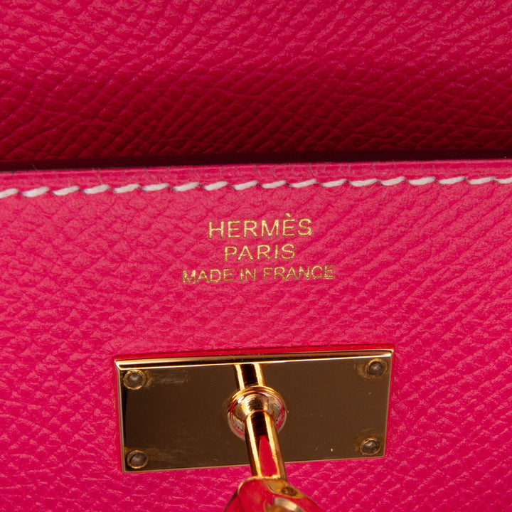 Epsom Kelly Longue Wallet Pink - Gaby Paris
