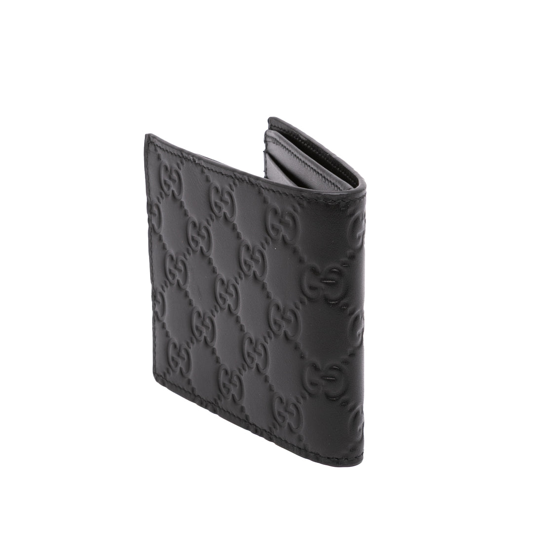 Guccissima Deux volets Portefeuille Noir