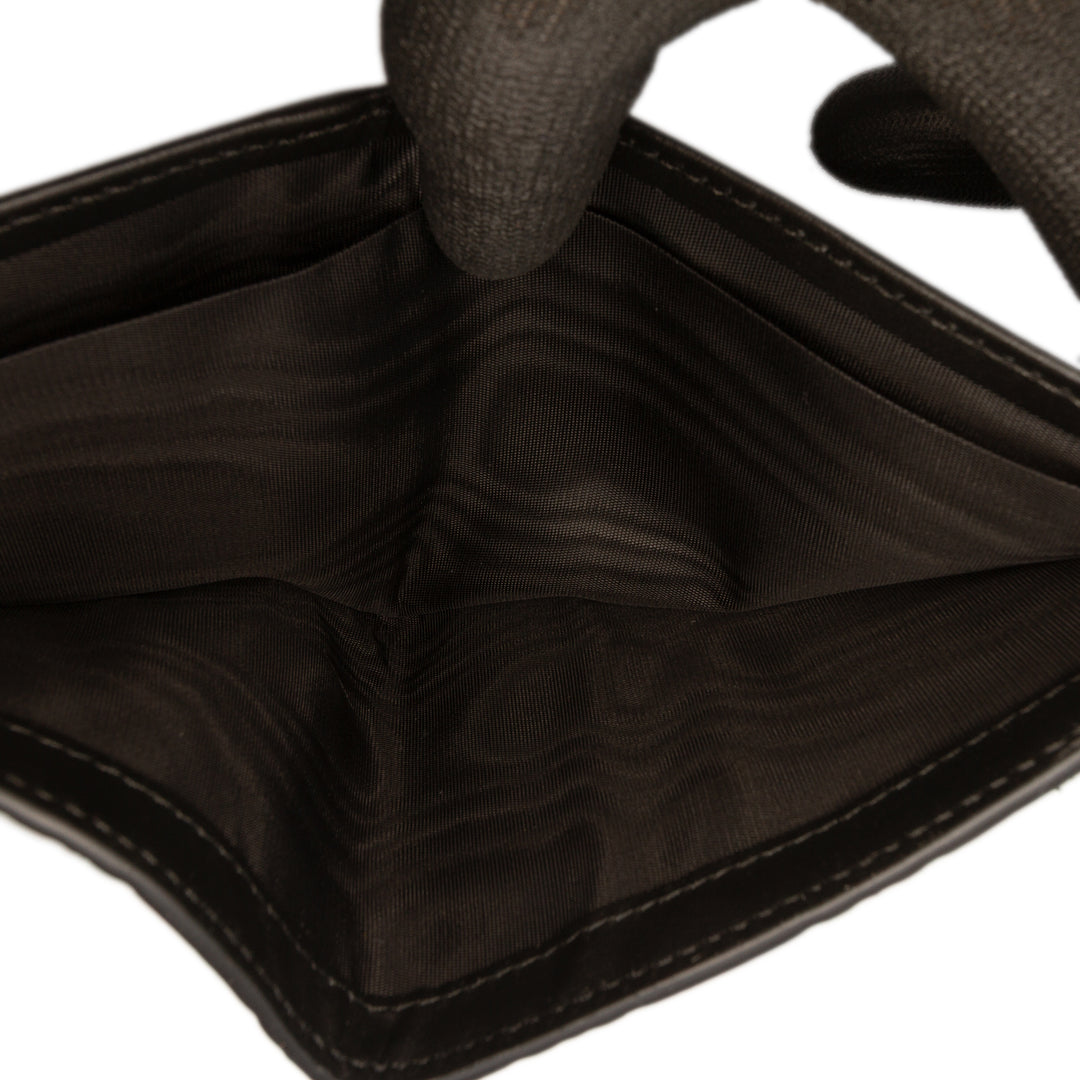 Guccissima Deux volets Portefeuille Noir