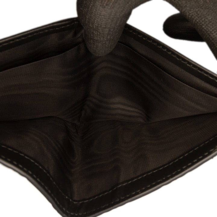 Guccissima Deux volets Portefeuille Noir