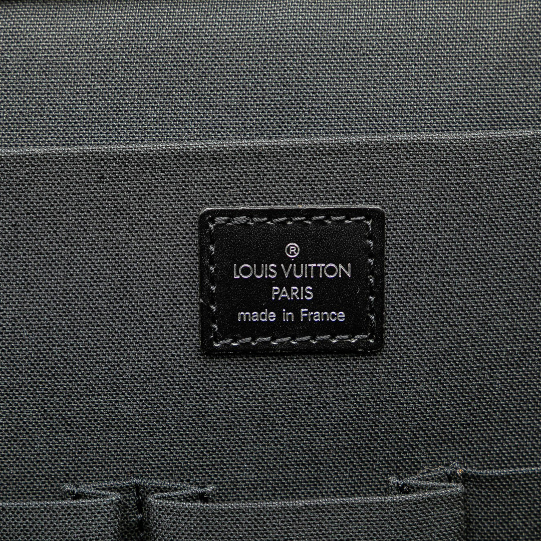 Louis Vuitton Taiga Porte Ordinateur Odessa Noir