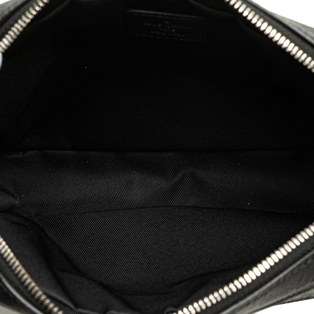 Monogram Eclipse Outdoor Bumbag Black - Gaby Paris