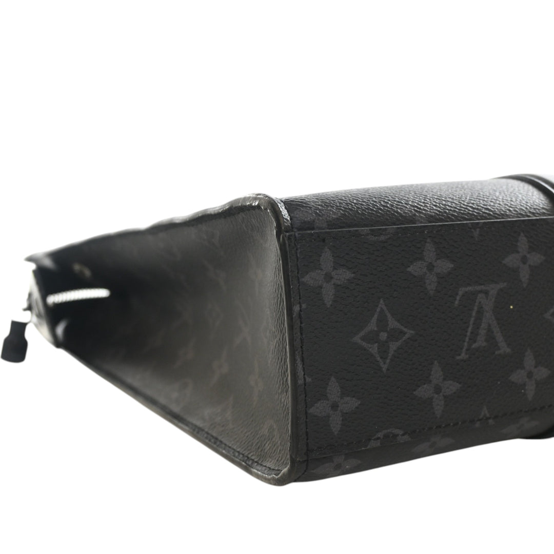 Louis Vuitton Sac Plat Horizontal Zipper Toile Monogram Eclipse