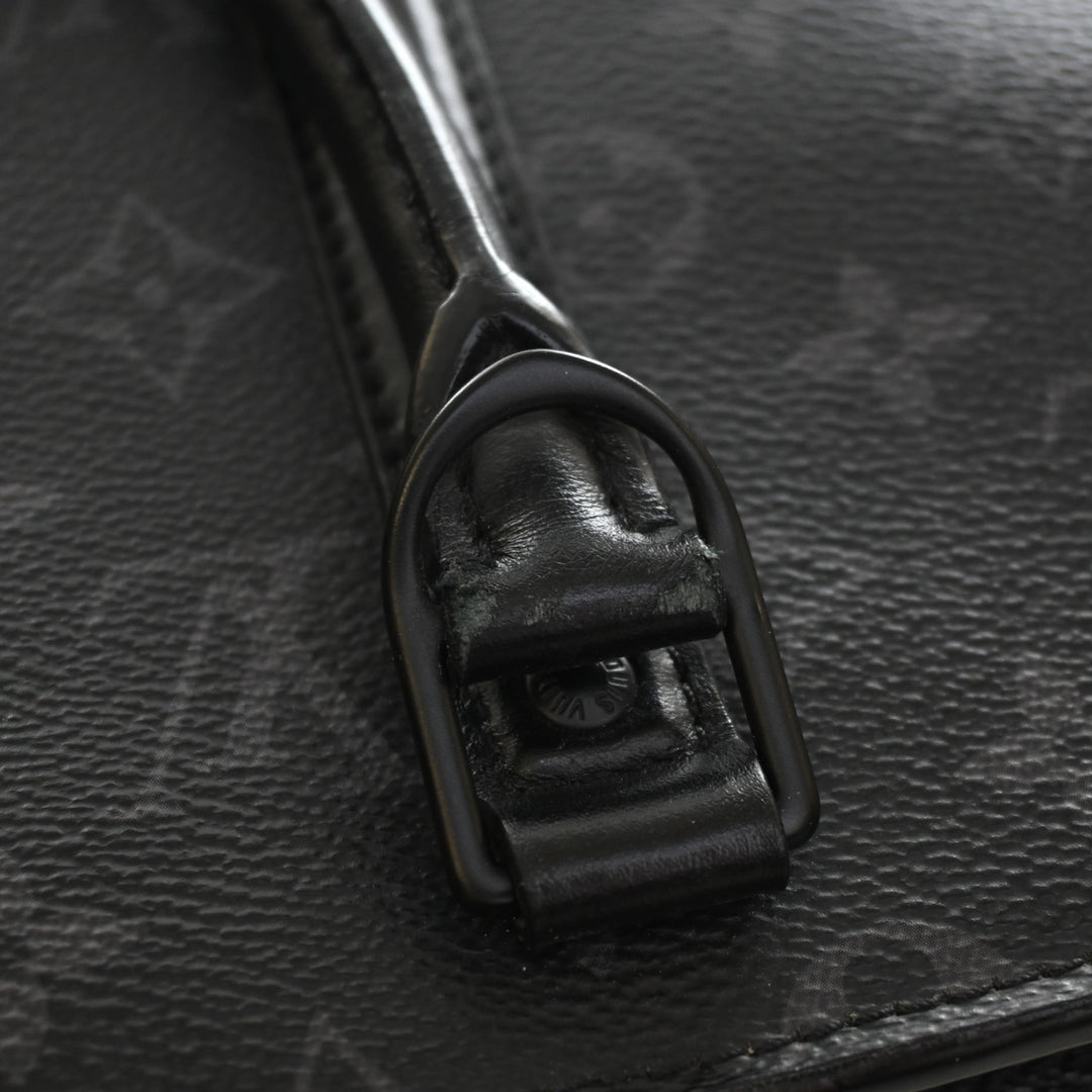 Louis Vuitton Sac Plat Horizontal Zipper Toile Monogram Eclipse