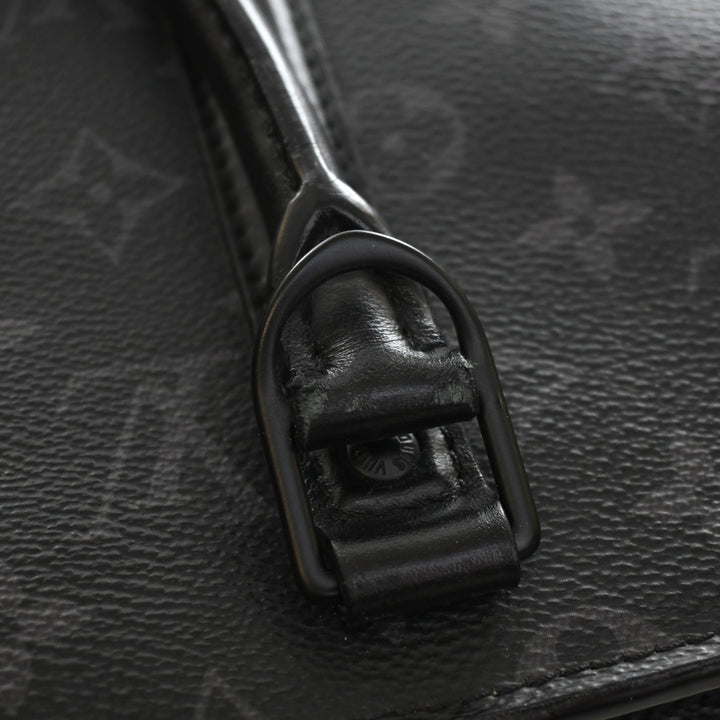 Louis Vuitton Sac Plat Horizontal Zipper Toile Monogram Eclipse