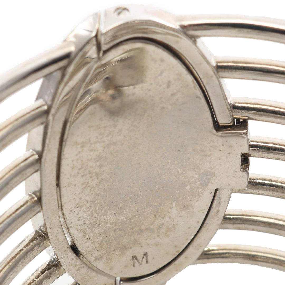 Dior Palladium plaqué Perles fantaisie Diorific Bangle Bracelet