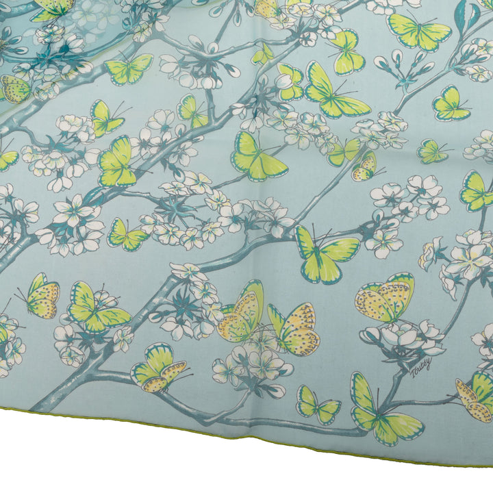 Hermès Vol Amoureux des Azures Soie Foulard 90