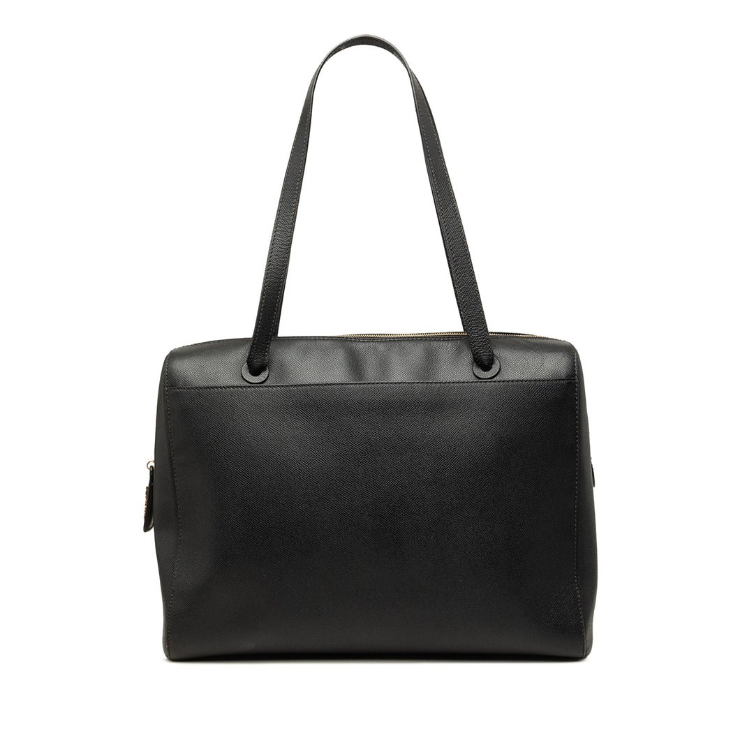 Chanel Sac Cuir de veau Noir – vue principale – GABY PARIS
