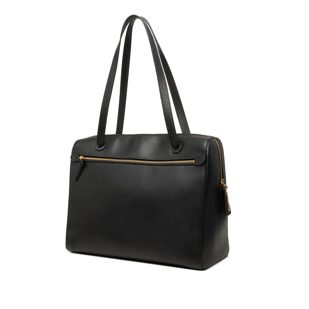 Chanel Sac Cuir de veau Noir – vue 2 – GABY PARIS