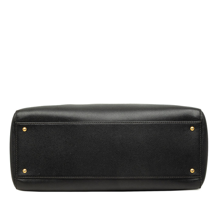 Chanel Sac Cuir de veau Noir – vue 3 – GABY PARIS