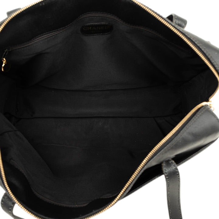 Chanel Sac Cuir de veau Noir – vue 4 – GABY PARIS