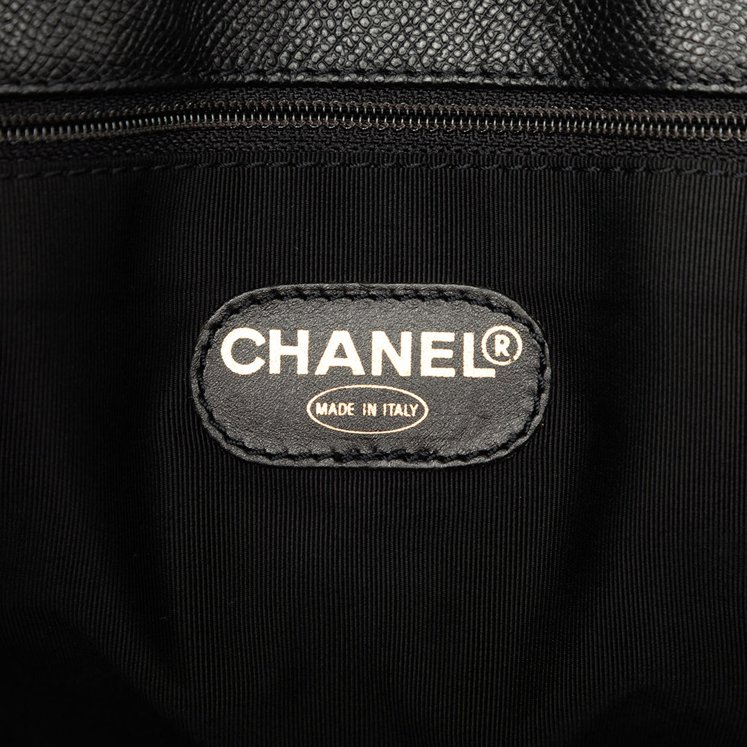 Chanel Sac Cuir de veau Noir – vue 5 – GABY PARIS