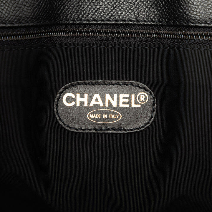 Chanel Sac Cuir de veau Noir – vue 5 – GABY PARIS