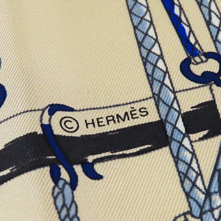 Passementerie Quadri Foulard 90 Bleu