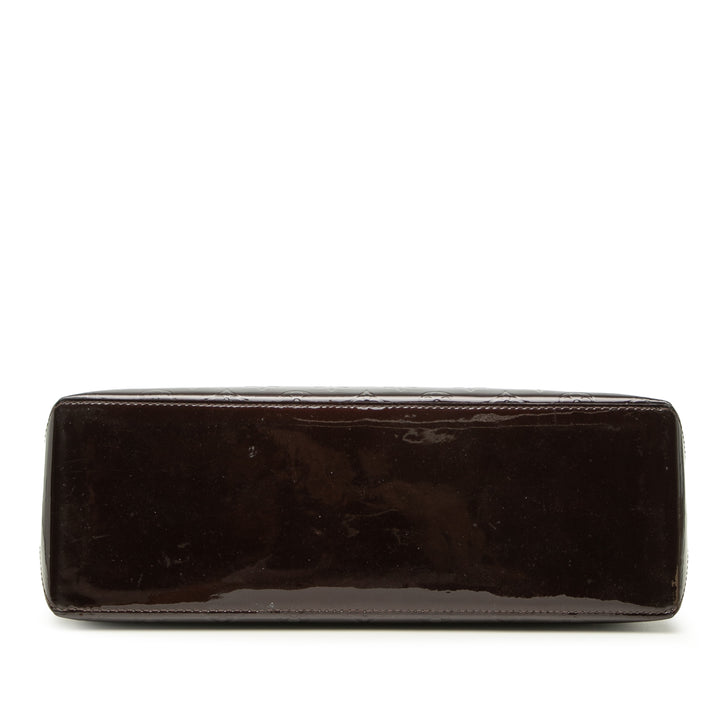 Wilshire MM Cuir verni Monogram Violet