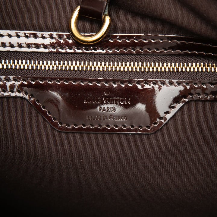Wilshire MM Cuir verni Monogram Violet