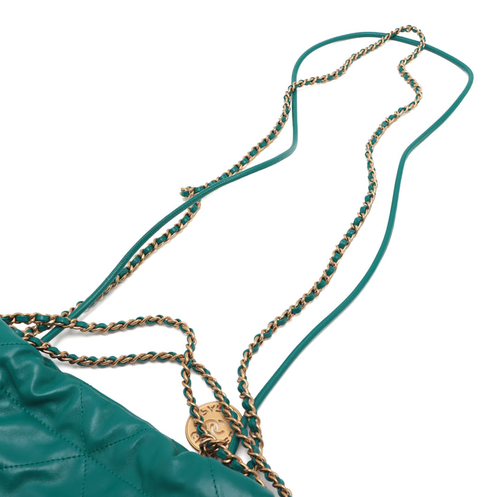 Chanel Mini brillant Cuir de veau 22 Sac à main
