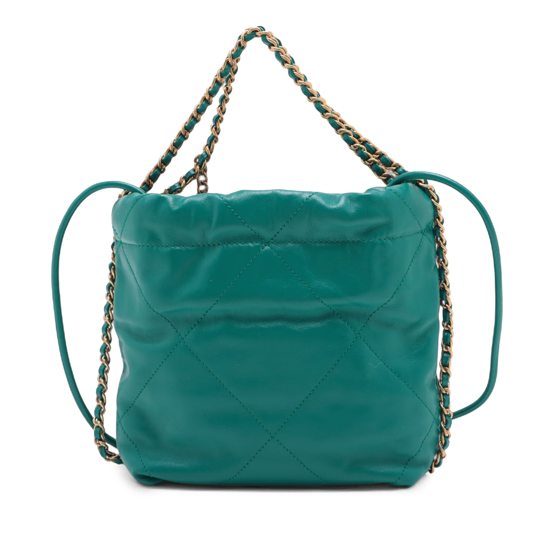 Chanel Mini brillant Cuir de veau 22 Sac à main