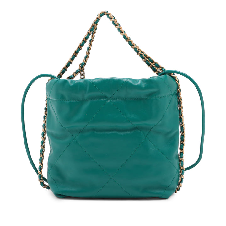 Chanel Mini brillant Cuir de veau 22 Sac à main