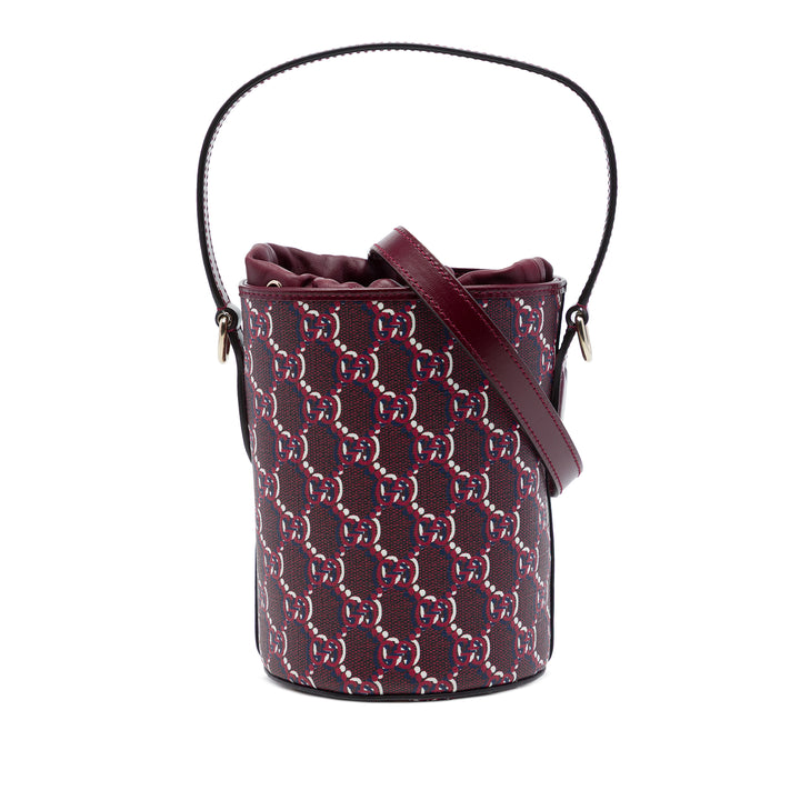 Shadow Sac seau Mini GG Supreme Rouge