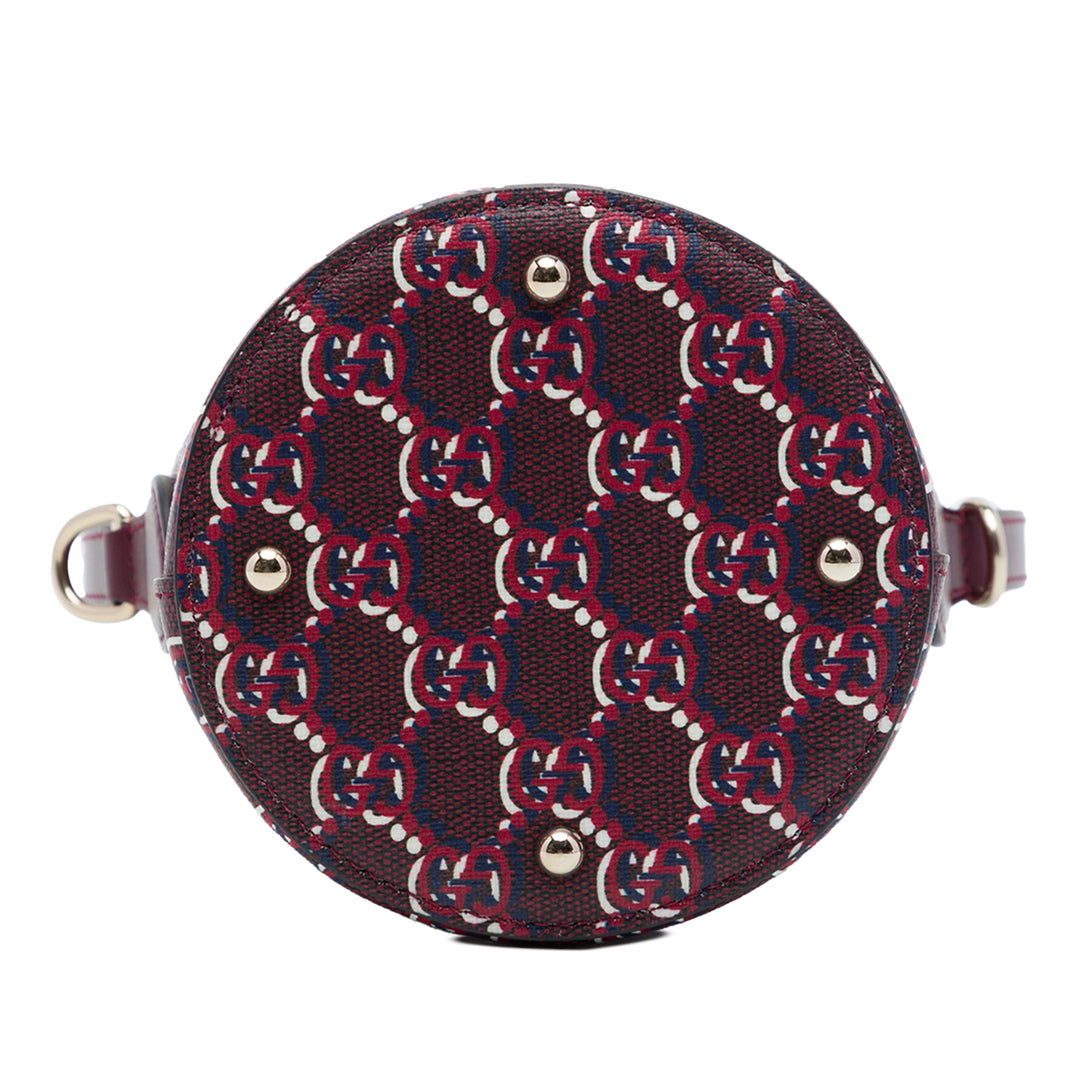 Shadow Sac seau Mini GG Supreme Rouge