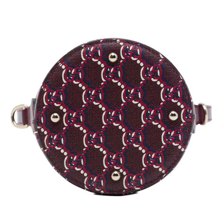 Shadow Sac seau Mini GG Supreme Rouge