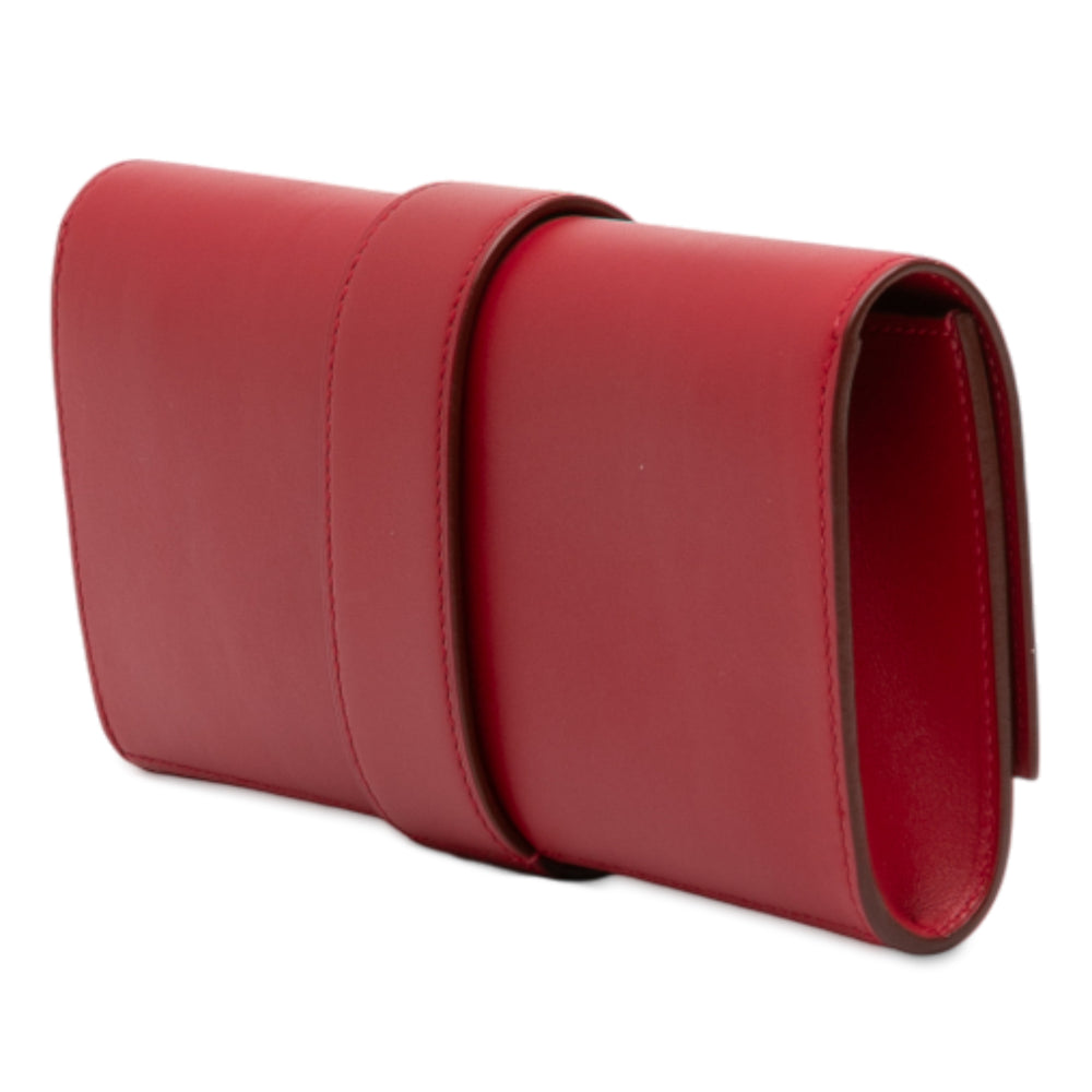 Hermès Tadelakt Medor 23 Rouge – GABY PARIS Authentique