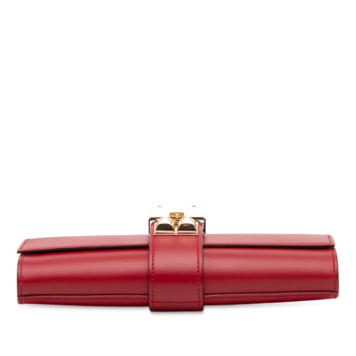 Hermès Tadelakt Medor 23 Rouge – GABY PARIS Authentique