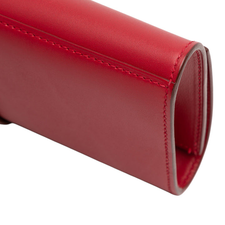 Hermès Tadelakt Medor 23 Rouge – GABY PARIS Authentique
