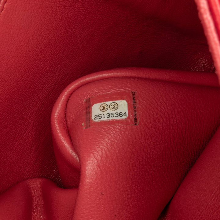 Chanel Jumbo Classic Lambskin Double Flap Red - GABY PARIS