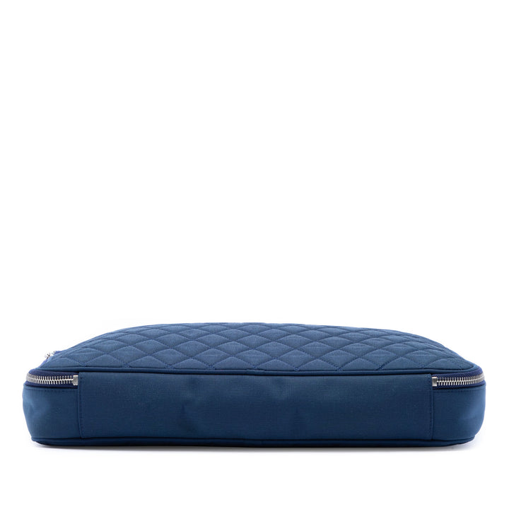 CC Matelassé Laptop Étui Bleu