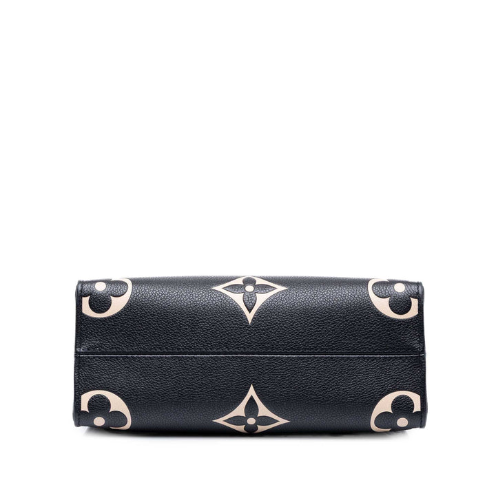 Bicolore Giant Onthego PM Monogram Empreinte Noir