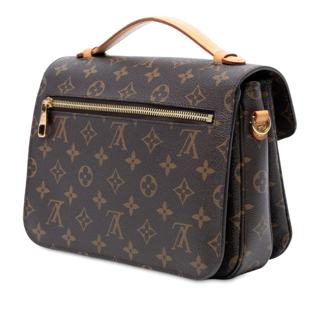 Louis Vuitton Monogram Pochette Metis Marron