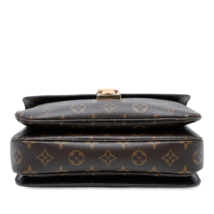 Louis Vuitton Monogram Pochette Metis Marron