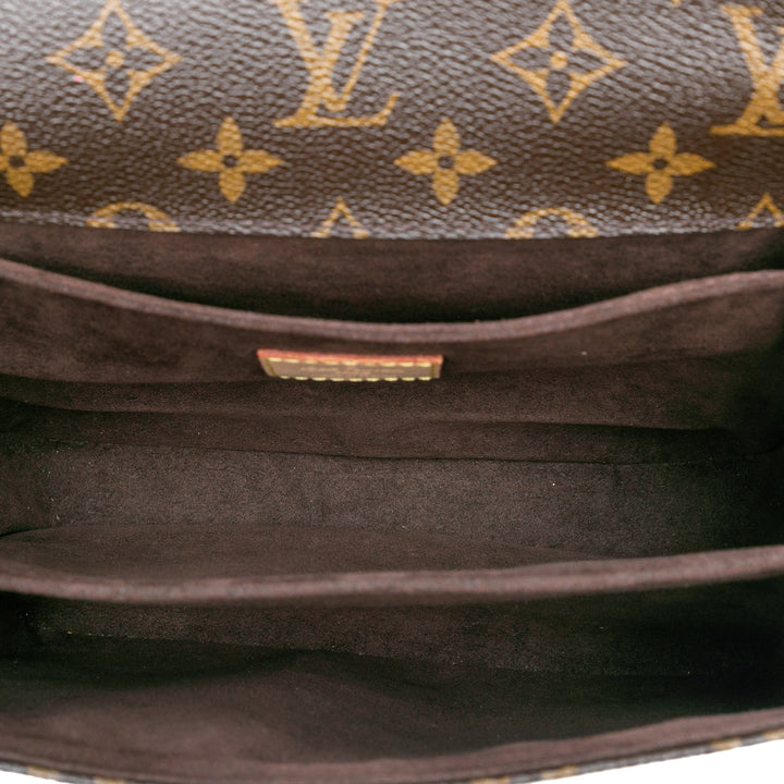 Louis Vuitton Monogram Pochette Metis Marron