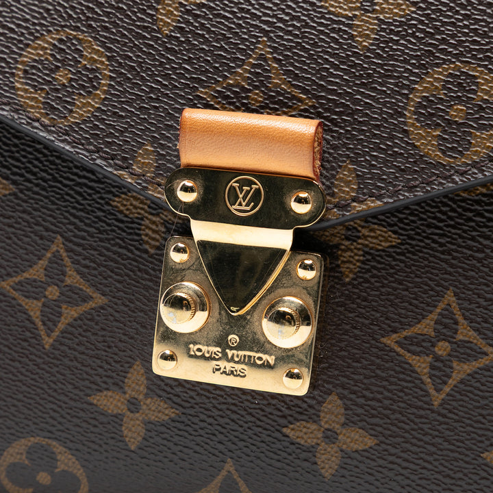 Louis Vuitton Monogram Pochette Metis Marron