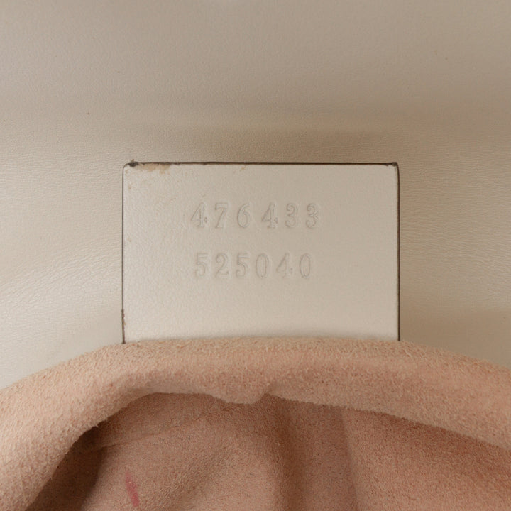 Gucci Mini GG Marmont Matelasse Cuir à rabat Sac porté croisé