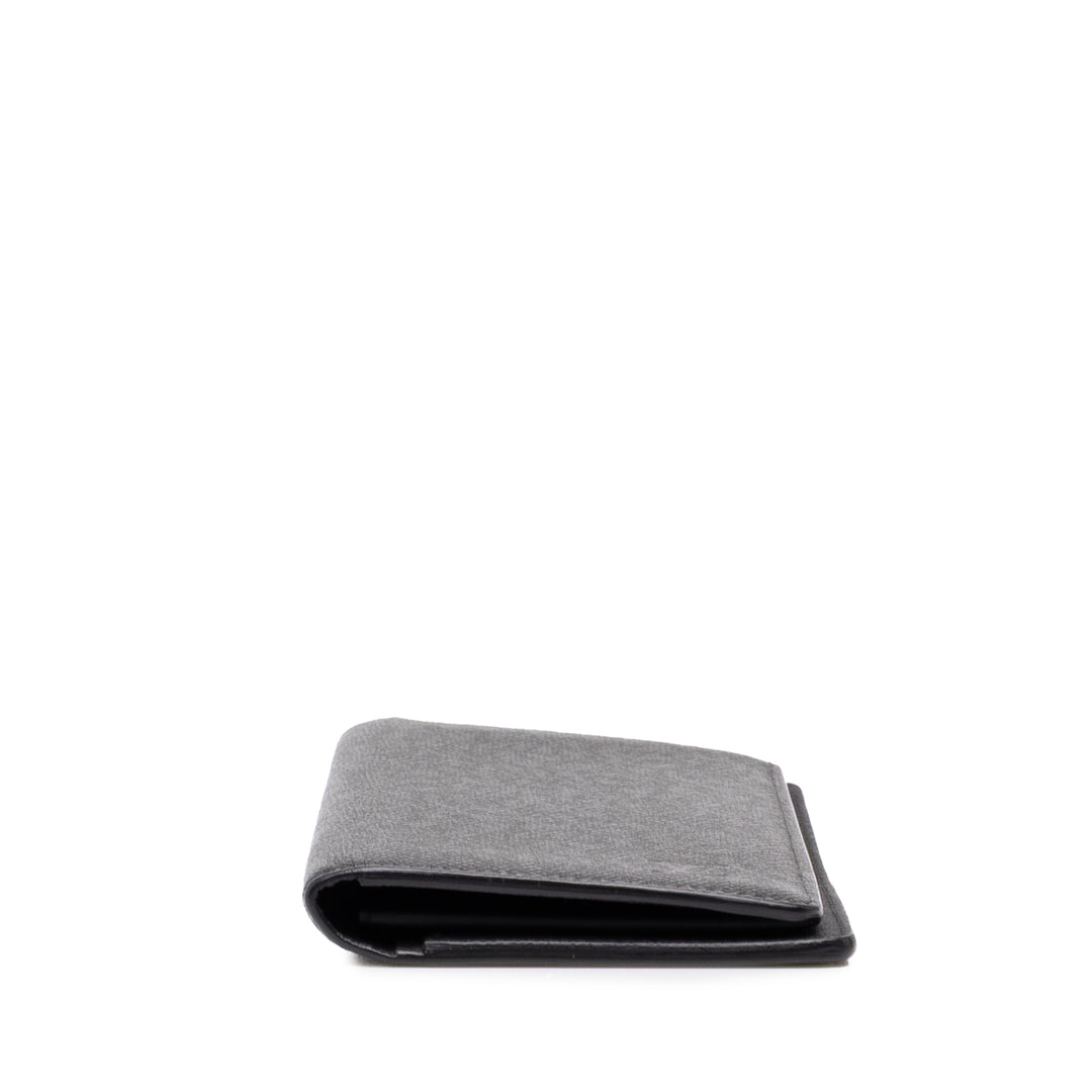 Louis Vuitton Taiga Portefeuille Brazza Deux volets Portefeuille long Noir – vue 3 – GABY PARIS