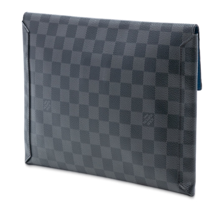 Louis Vuitton Damier Graphite Alpha Pochette GM