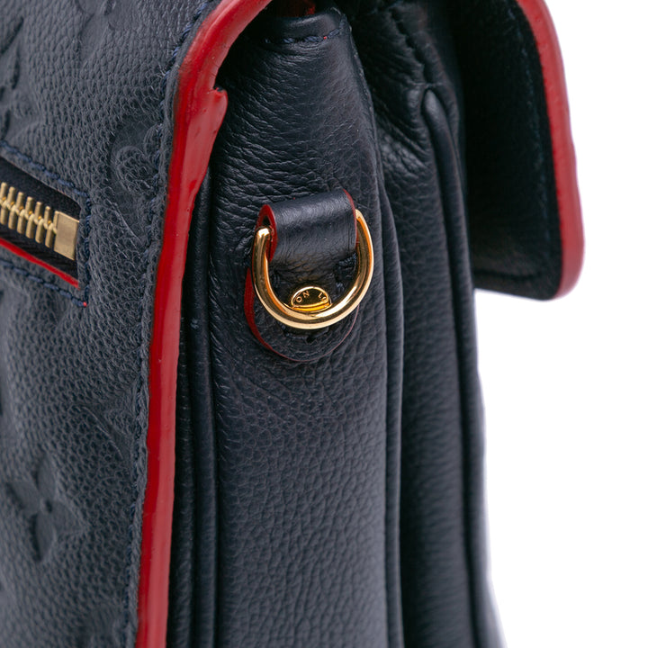 Louis Vuitton Monogram Empreinte Pochette Metis Bleu – GABY PARIS Authentique
