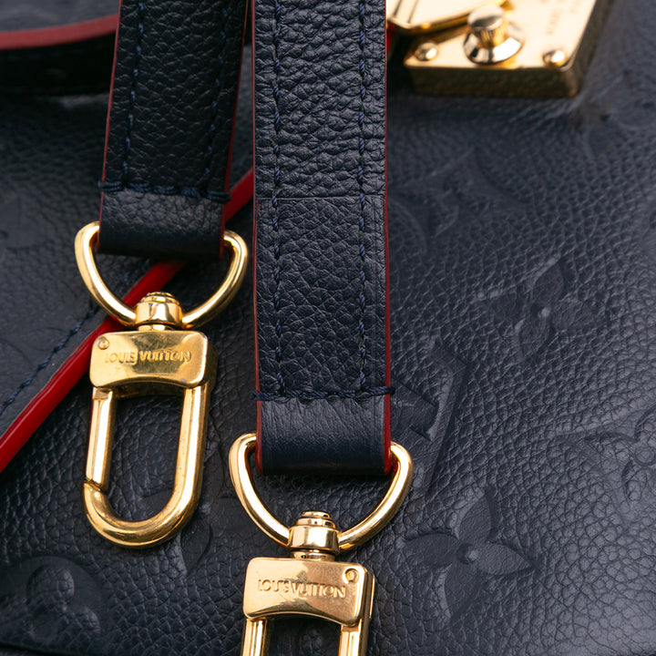 Louis Vuitton Monogram Empreinte Pochette Metis Bleu – GABY PARIS Authentique